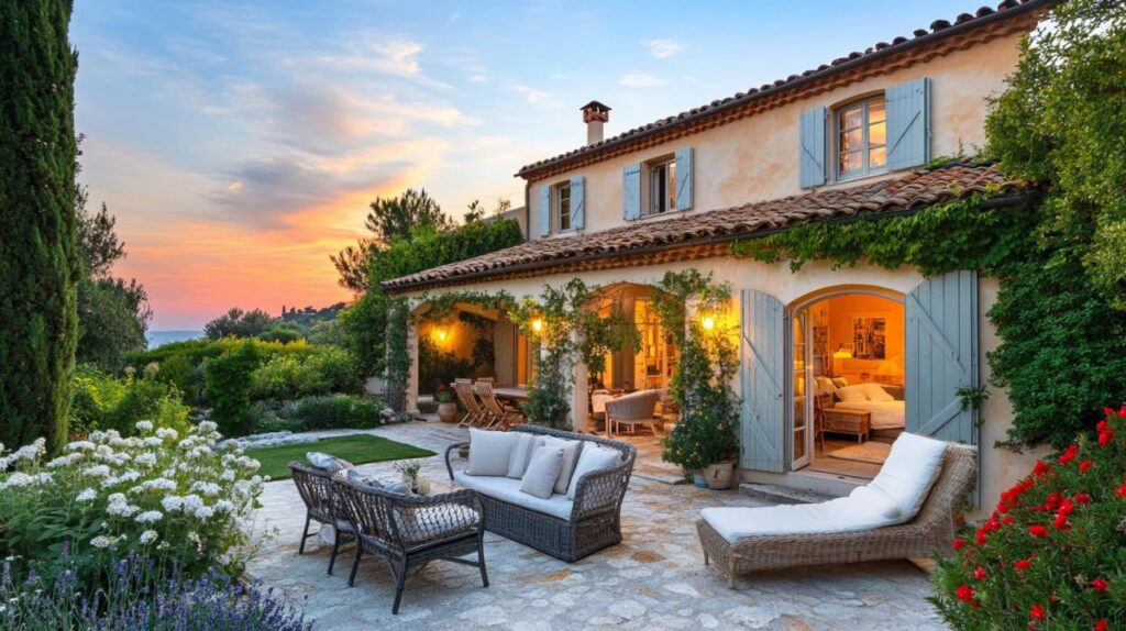 El patrimonio inmobiliario de Nagui incluye su casa de vacaciones acogedora en Provenza, en Saint-Tropez